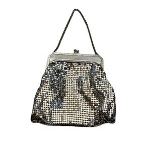 Vintage Whiting & Davis Silver Mini Mesh Evening Bag
